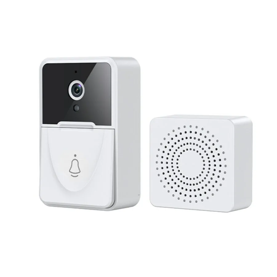 Smart wireless doorbell Camera WiFi Video  Intercom Night Vision Voice change Rechargeable built-in battery wifi doorbell