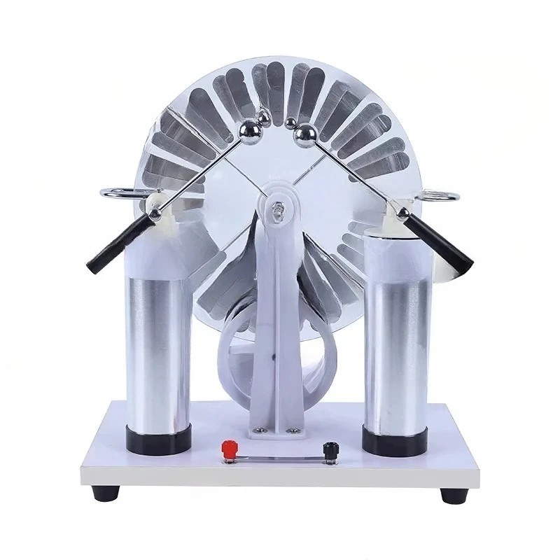 Electrostatic induction Leiden bottle tip discharge, Wechsler physics experiment teaching instrument
