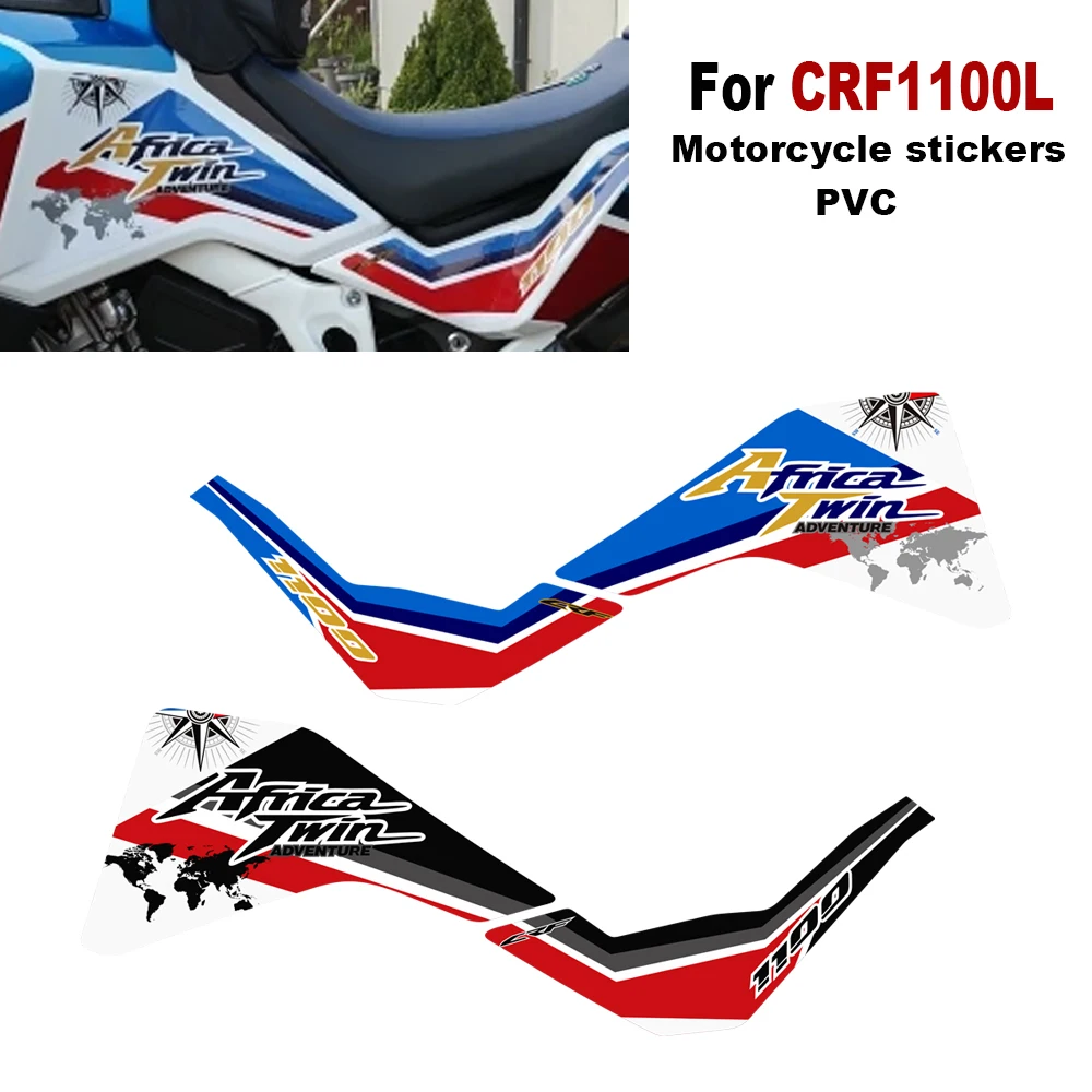 

For Honda CRF1100 CRF 1100L 1100 L L1 L2 Africa Twin Adventure Sport Motorcycle Body PVC stickers decoration kit