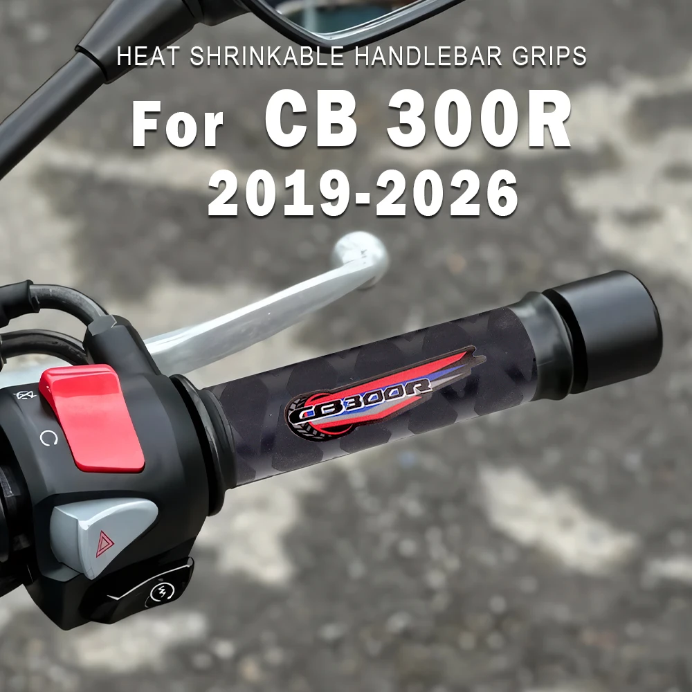 

For Honda CB300R CB 300 R CB300 300R 2019-2026 Motorcycle Handlebar Grip Cover Heat Shrinkable Grips Rubber Gloves Accessories
