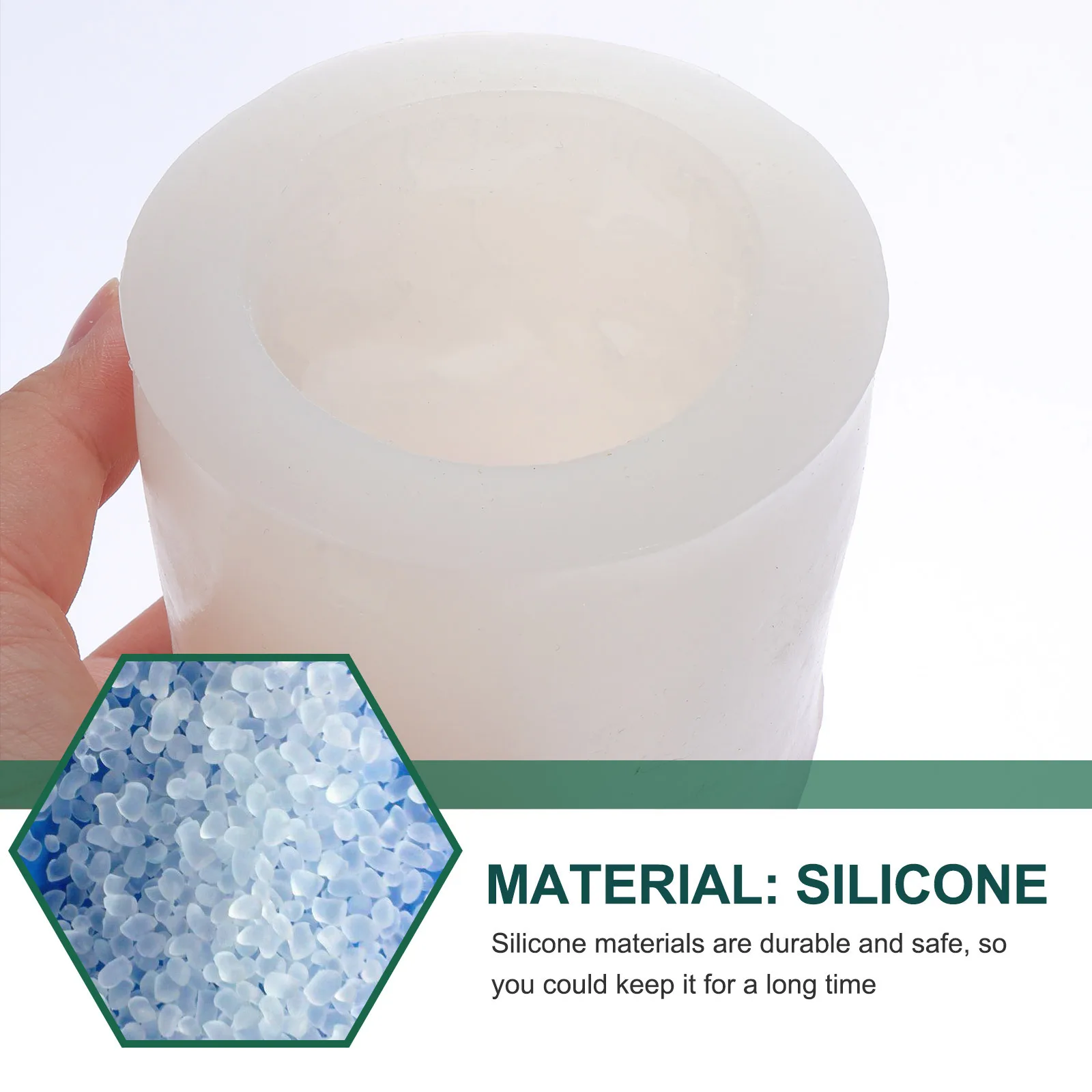 

Scented Mold Ornament Casting DIY Xmas Silicone for Home Making Candles Maker Christmas