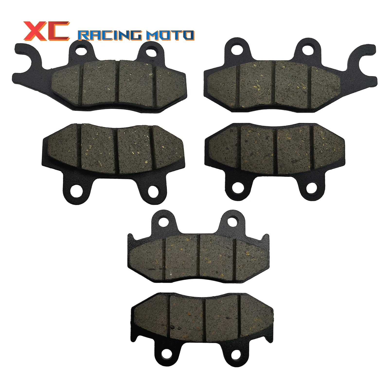 

Motorcycle Front & Rear Brake Pads for Yamaha YFZ450 YFZ 450 ATV YFZ450R YFZ 450R 06-15 YFM700 Raptor YFM 700 YFM 700R 2013-2018