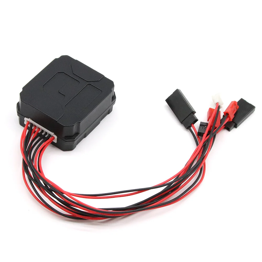 A92Z 4 Modi CH4 Verricello di Controllo Ricevitore del Telecomando Senza Fili Per 1/10 RC Crawler Axial SCX10 90046 Traxxas TRX4 Redcat