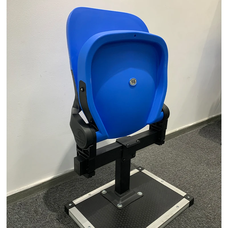 

2024 Factory Price Folding Seat Outdoor & Indoor Plastic Stadium Soft Tip up Seating Chairs Stadium Chair Upholstery