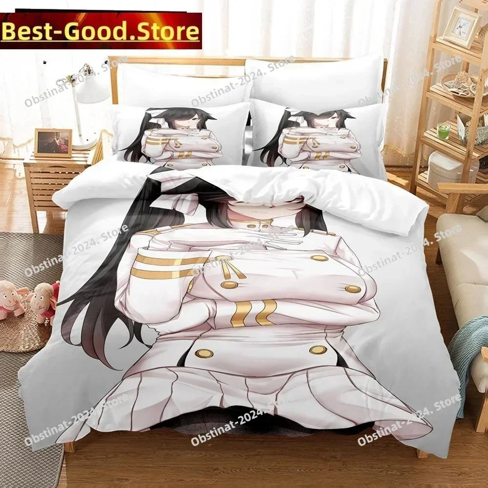 3D Print Anime Azur Lane Bedding Set Single Twin Full Queen King Size Bed Set Adult Kid Bedroom Duvet cover Sets bed  set
