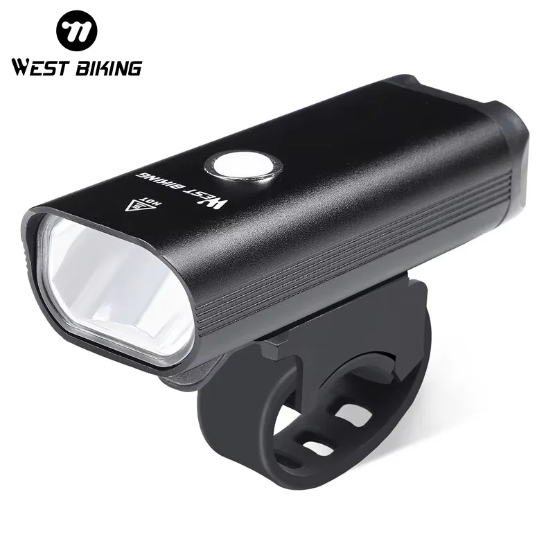 

WEST BIKING Bicycle Light LED USB Rechargeable Bike Front Lamp 3 Modes Headlamp Safety Rainproof Flashlight Cycling Accessories