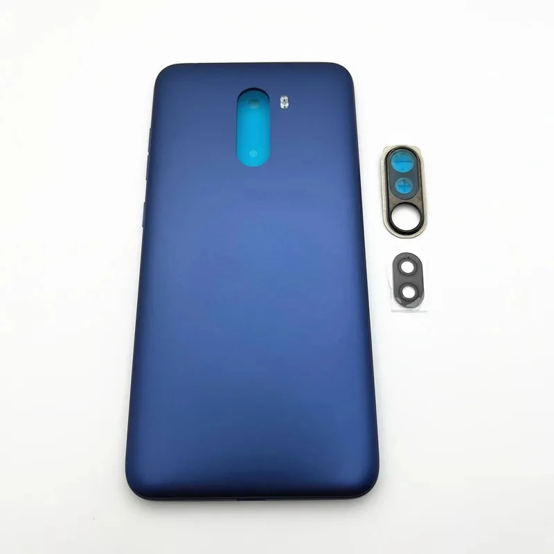 For Xiaomi Poco F1 Battery Cover Rear Door Housing Case Panel Replacement Parts Battery Cover