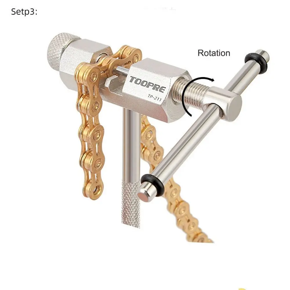 Herramienta para cadena de bicicleta, cortador de cadena, cortador de cadenas de bicicleta, herramientas de reparación de bicicletas, Mini herramienta de cadena, herramienta de extracción de cadena