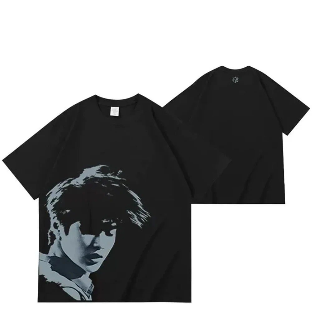 Star Same T-shirt TOP TShirt Kpop PutYourPhoneDown Popup Printe TShirt Pullovers Women Korean Style summer Oversized Tshirt