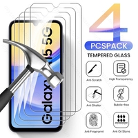 4PCS Protective Glass For Samsung Galaxy A55 A35 A25 A15 A16 A06 Screen Protectors SamsungA55 A 55 35 25 15 5G 9H Glass HD Film