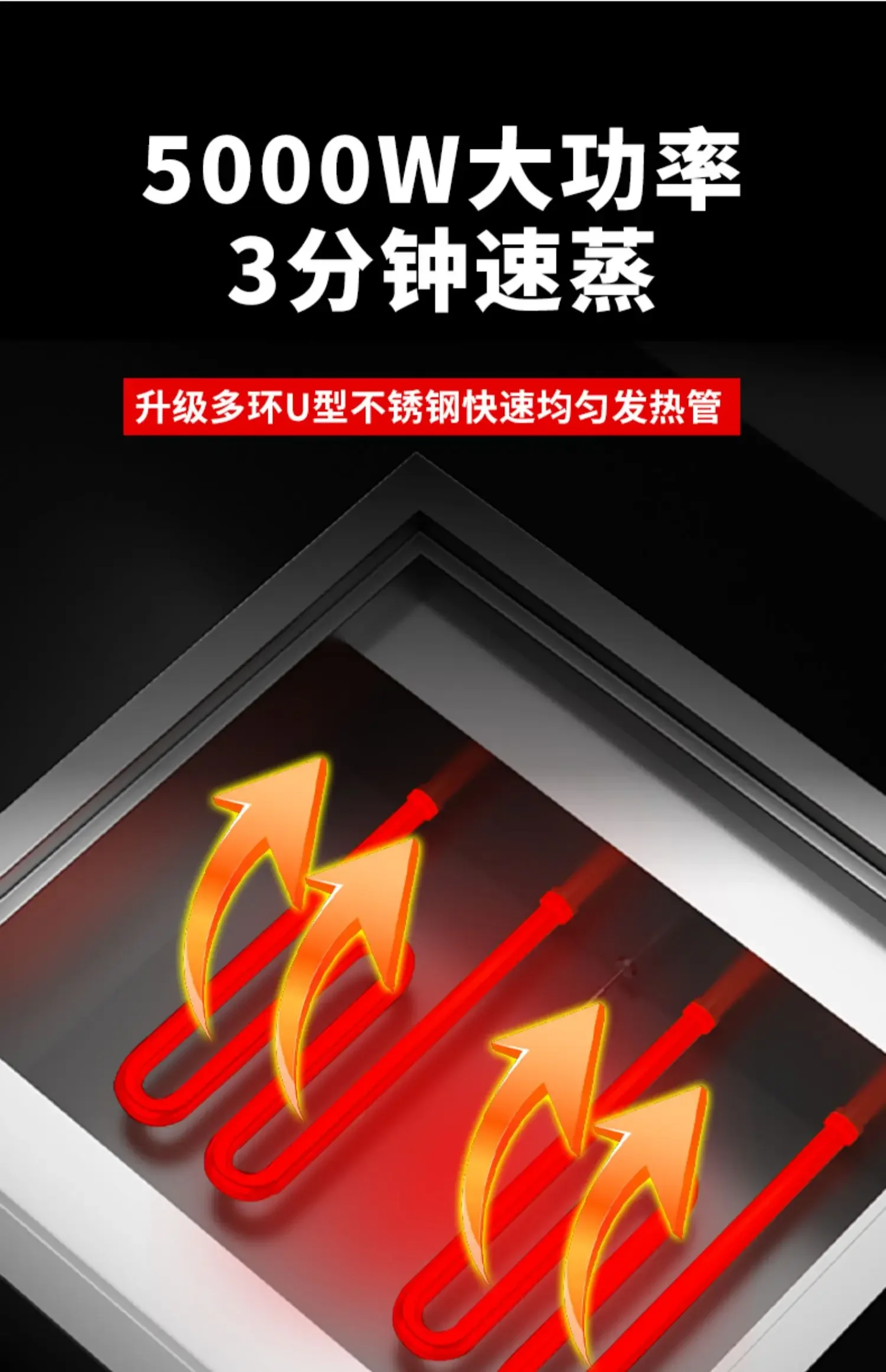 220V Fully automatic steaming furnace, commercial steaming machine, desktop electric steaming furnace for steamed buns