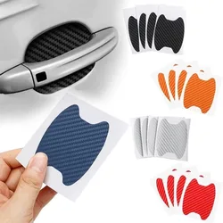 4pcs Car Door Sticker Carbon Fiber Styling Scratches Cover For Ford Focus Mk3 Karoq Jeep Patriot Rubber Door Car Mini R56