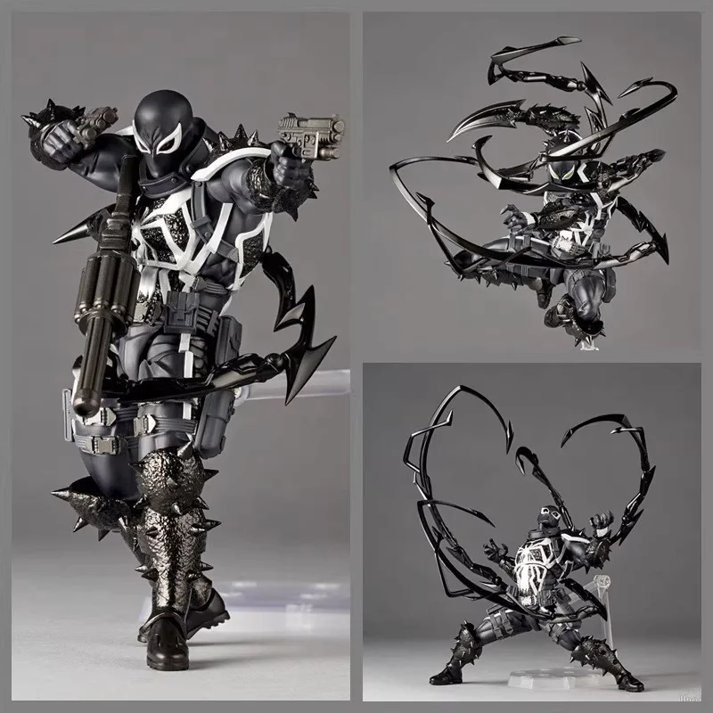 

2025 New Spiderman Agent Venom Figure Yamaguchi Spider-Man Action Figure Model Collection Desk Decor Toy Gifts