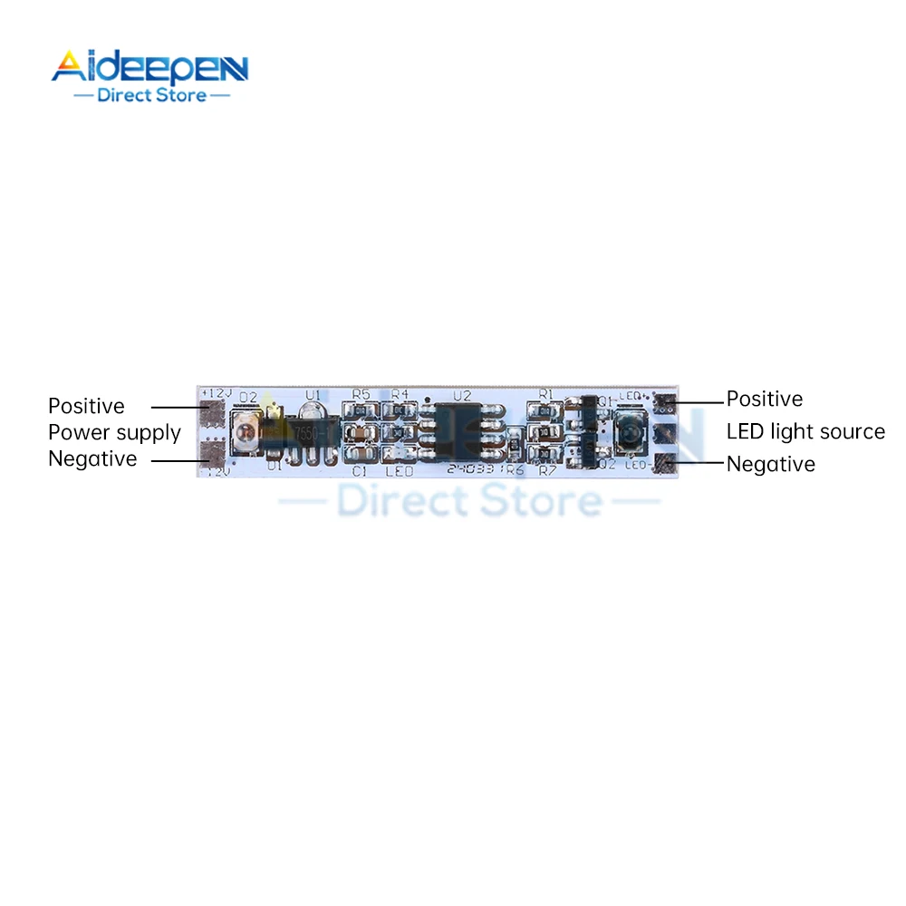 Handsweep Bewegingssensor Schakelaar Detector Dc 12V 24V 5a Ir Smart Handwave Dimmer Voor Led Strip Licht Keukenkast Decor