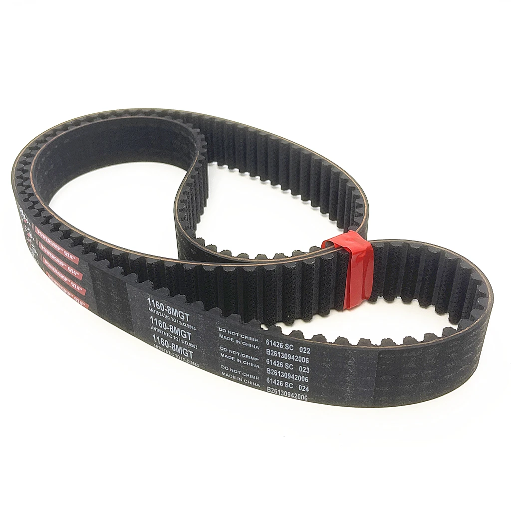 PowerGrip GT4 1160-8MGT 145 Zähne Zahnriemen 3D-Drucker CNC-Maschine Textilmaschine Lüfterantriebsriemen Ersatz für GT3/GT2 – Detail 6