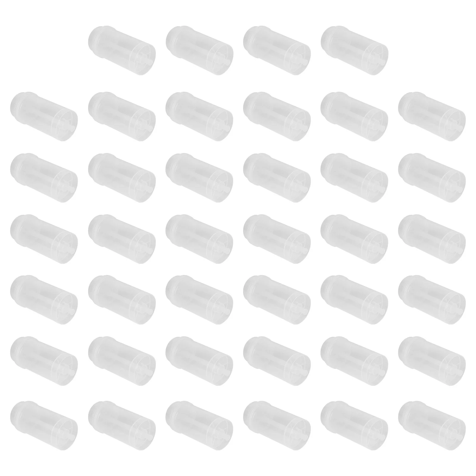 

40pcs Push Up Shooters Cylinder Cake Molds Pushable Plastic Containers For Baking Cheesecake Ice Cream Jelly Reusable Food Safe