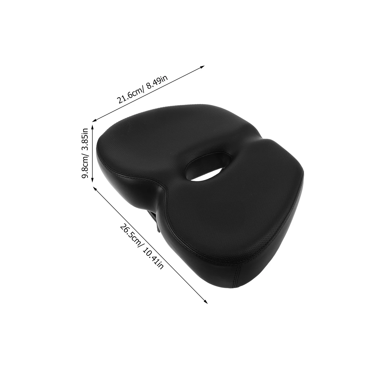Fahrradsitz: Hohler Mountainbike-Sattel, verdickt, wasserdicht, atmungsaktiv, Ersatzkissen für Rennräder, Elektrofahrräder