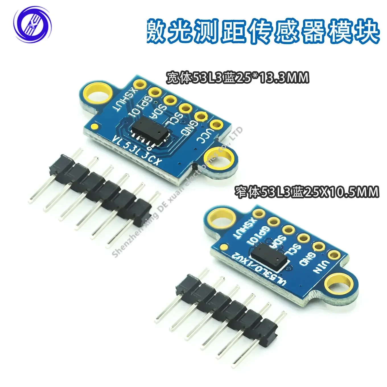 VL53L3CX Time-of-Flight ToF Laser Ranging Sensor Module Breakout 3M 940nm IR Laser Distance I2C IIC For Arduino