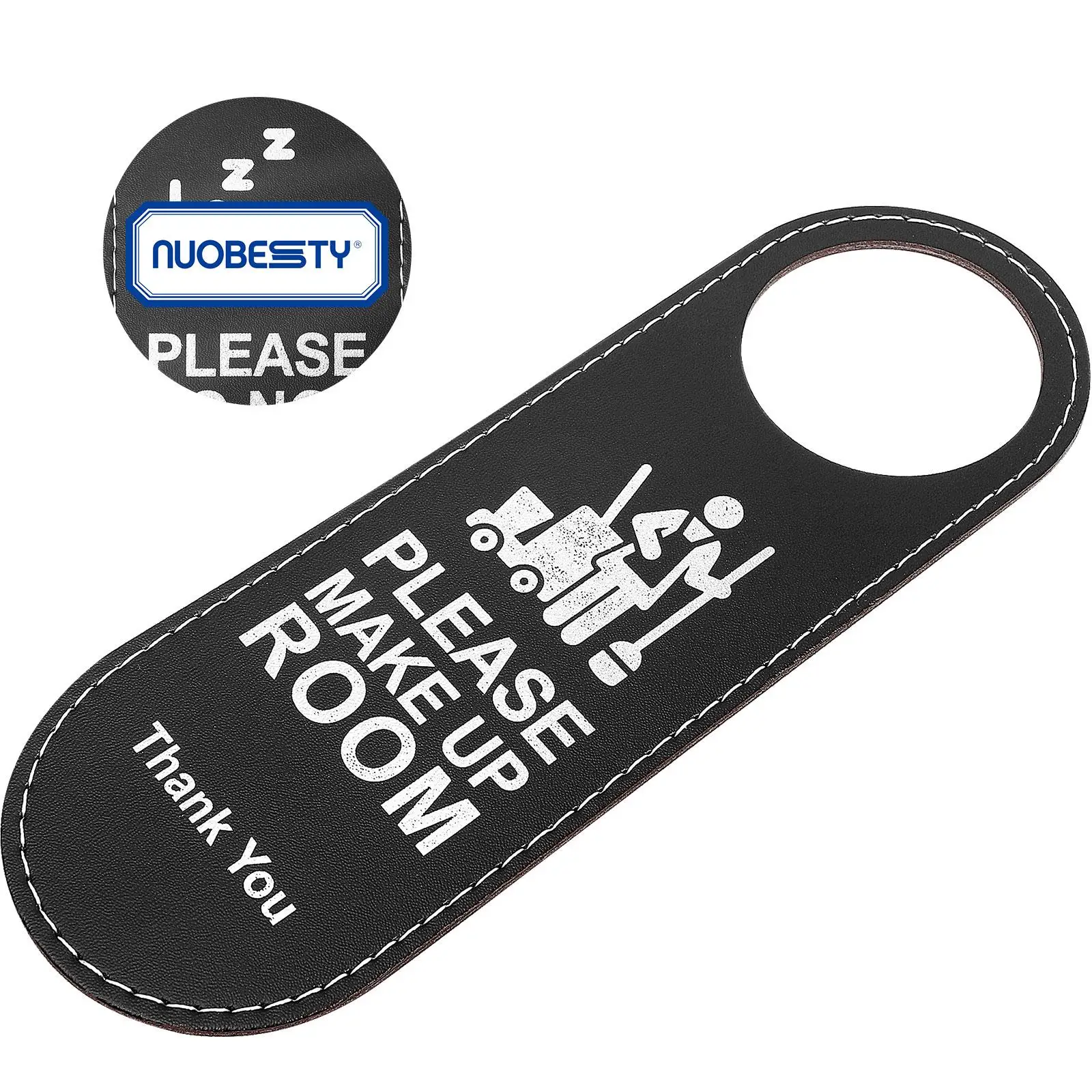 Door Handles Hanger Sign Double Sides Indicator Hanging Service Room Office Reversible Knock Tags