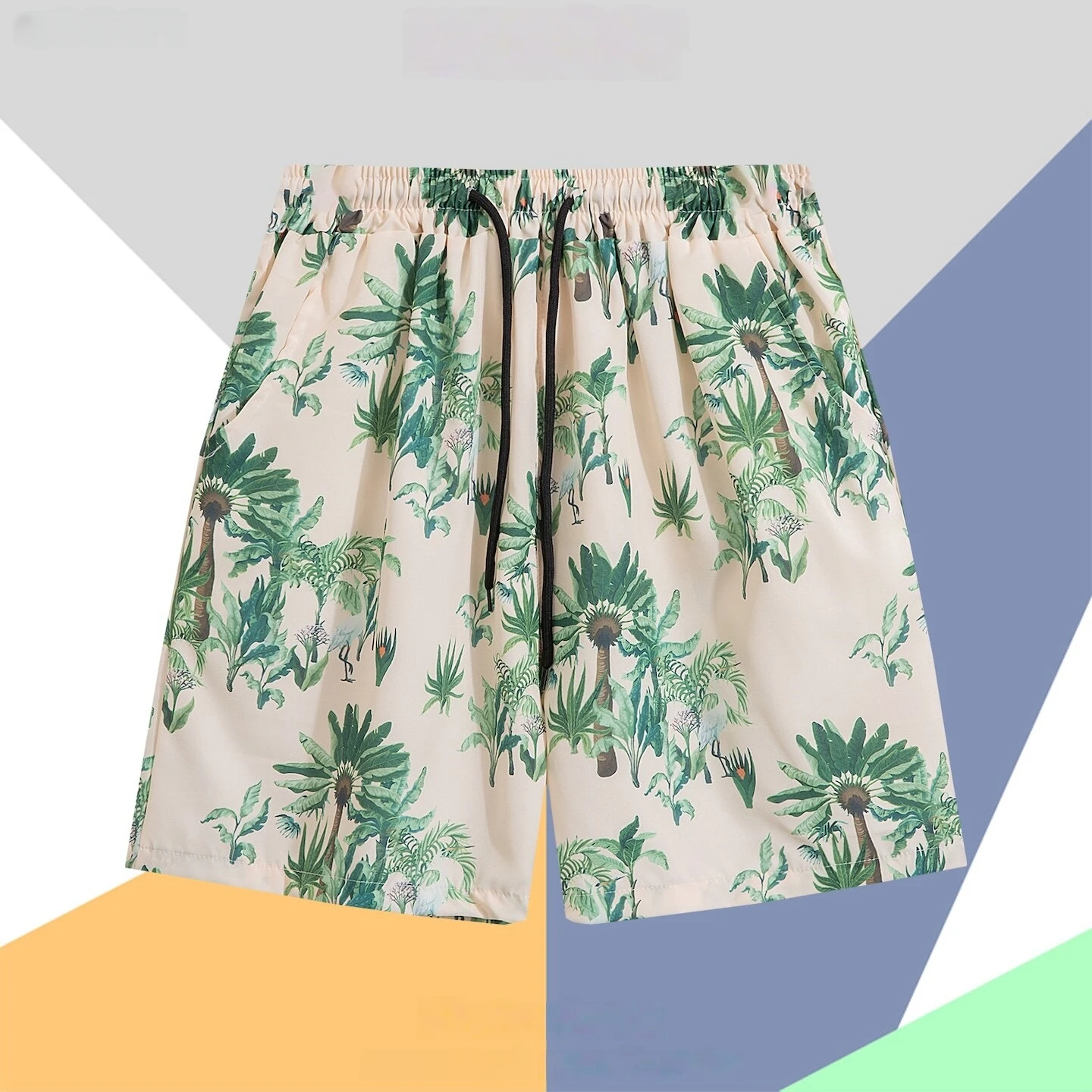 Summer Beach Shorts Casual Outdoor Wear Quick-Drying Sanya Travel Surfing Holiday Lazy Style Men's Shorts