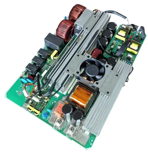 2025 Factory Price Dc48V Ac 230v Converter 6200w Invertor Hybrid Inverter Board with LCD Screen