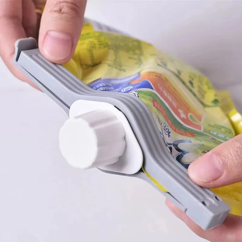 غطاء برغي مشبك للغلق بإحكام كيس توابل مسحوق الحليب كيس الملح مشبك للغلق بإحكام وجبة خفيفة حفظ الطعام كليب أداة اكسسوارات المطبخ