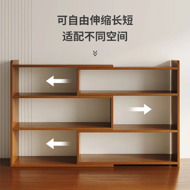 

Simple Bookshelf Household Desk Storage Rack Table Layered Rack Child Storage Multi-Layer Article Storage Shelf Small Cabinet