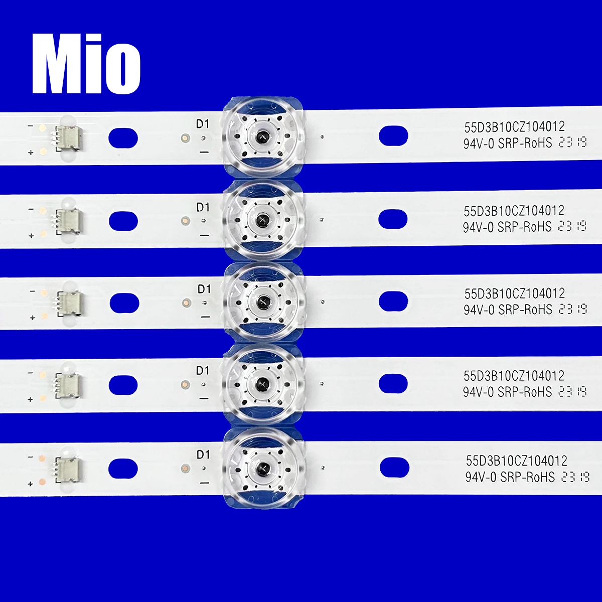 5/8KIT LED backlight strip 10LED For DEXP U55E7000E DM-LED55UQ32 55DM7700 CX550DLEDM JL.D550A1330-006BS-M 3080555F30DTZ001