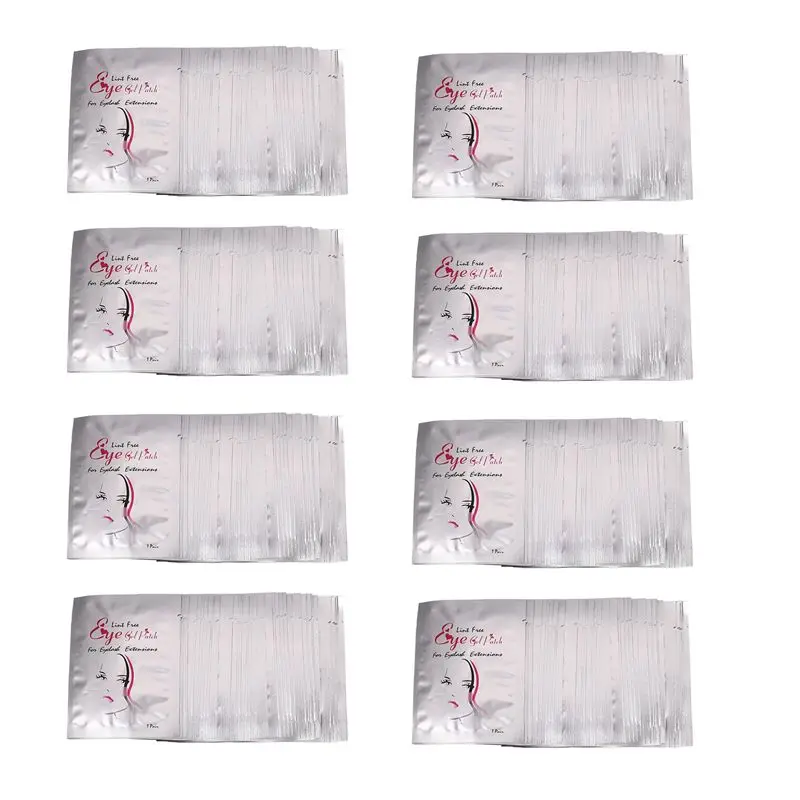 400 paar wimperverlenging onder gel oogkussentjes niet-geweven patches make-up
