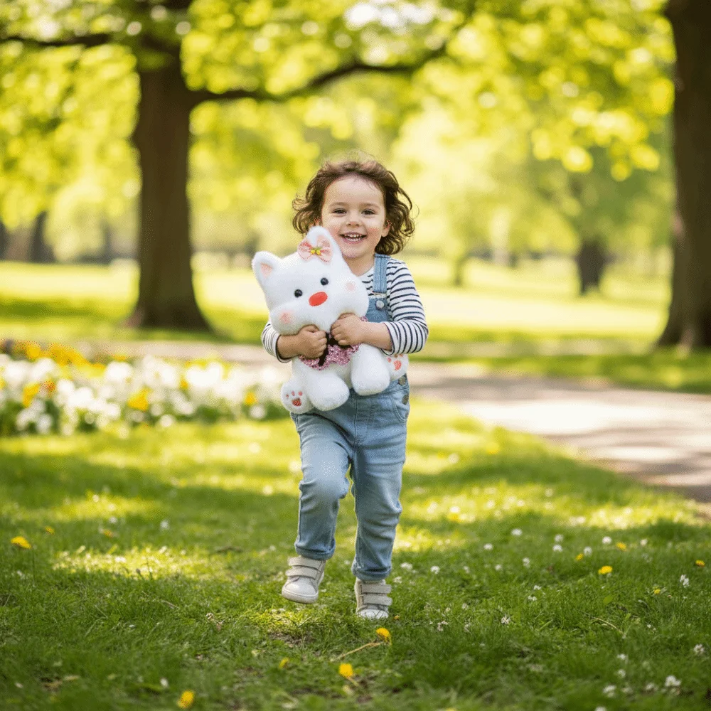 

Soft Material West Highland Dog Sitting Posture Children Gift Stuffed Puppy Pillow 4 Sizes Available Kawaii