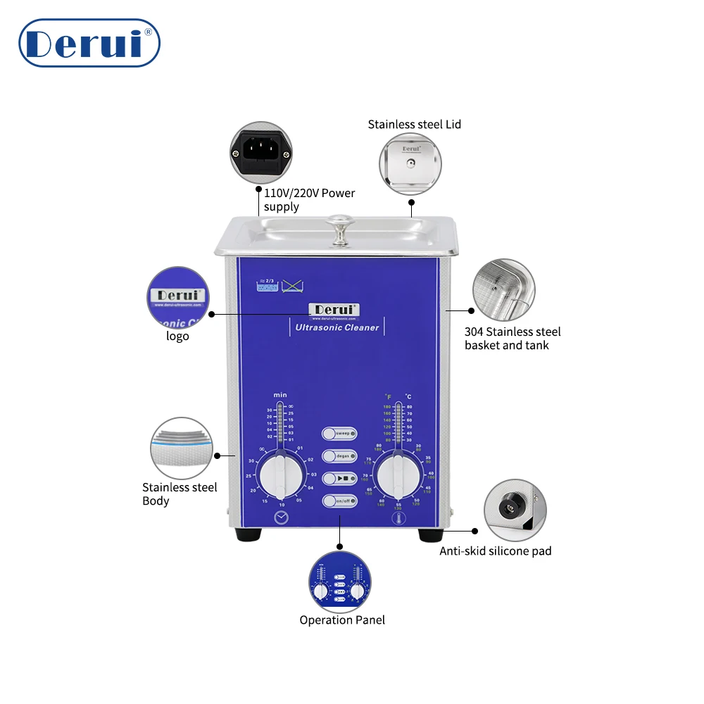 

1.3l High Quality Ultrasonic Jewelry Cleaners Machine Ultra Sonic Wave Ultrasonic Cleaner