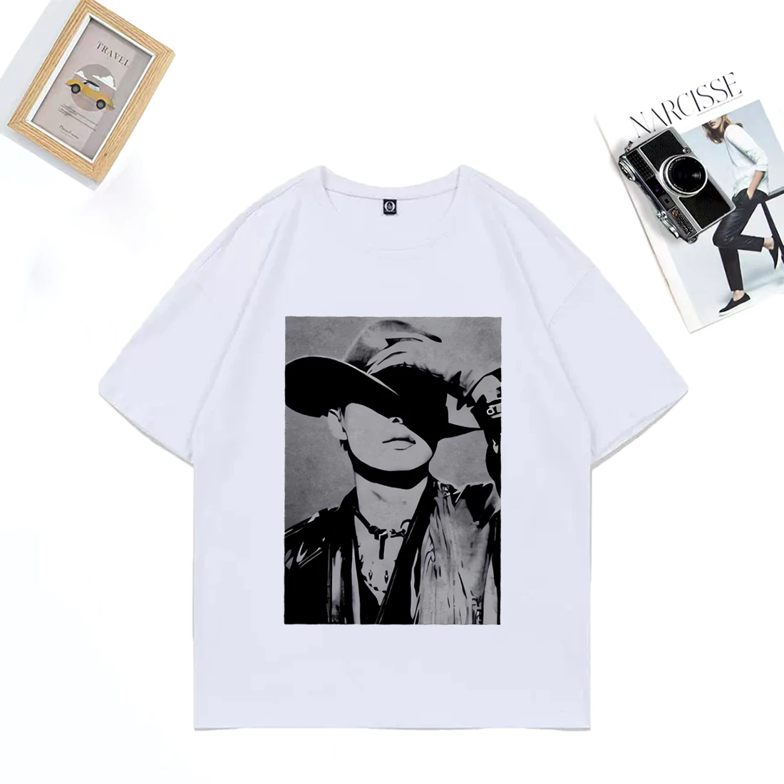 

Wanted Hala Man Mingi Ateez Cool NEW T Shirt Men Women vintage Short Sleeve T-shirts Cotton Streetwear Oversized Unisex clothes