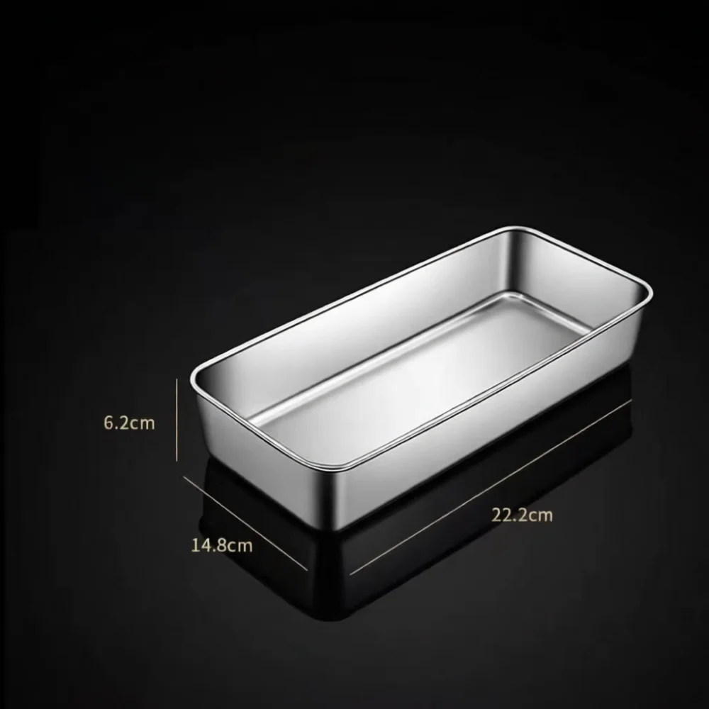 ถาดอบขนมสแตนเลสพรีเมียม รูปทรง - Kitchen Baking Storage Containers บทวิจารณ์และราคา