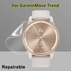 Ultra Clear Slim Screen Protector For Garmin GarminMove Vivomove Trend Luxe Sport Style Soft Repairable Hydrogel Film -Not Glass