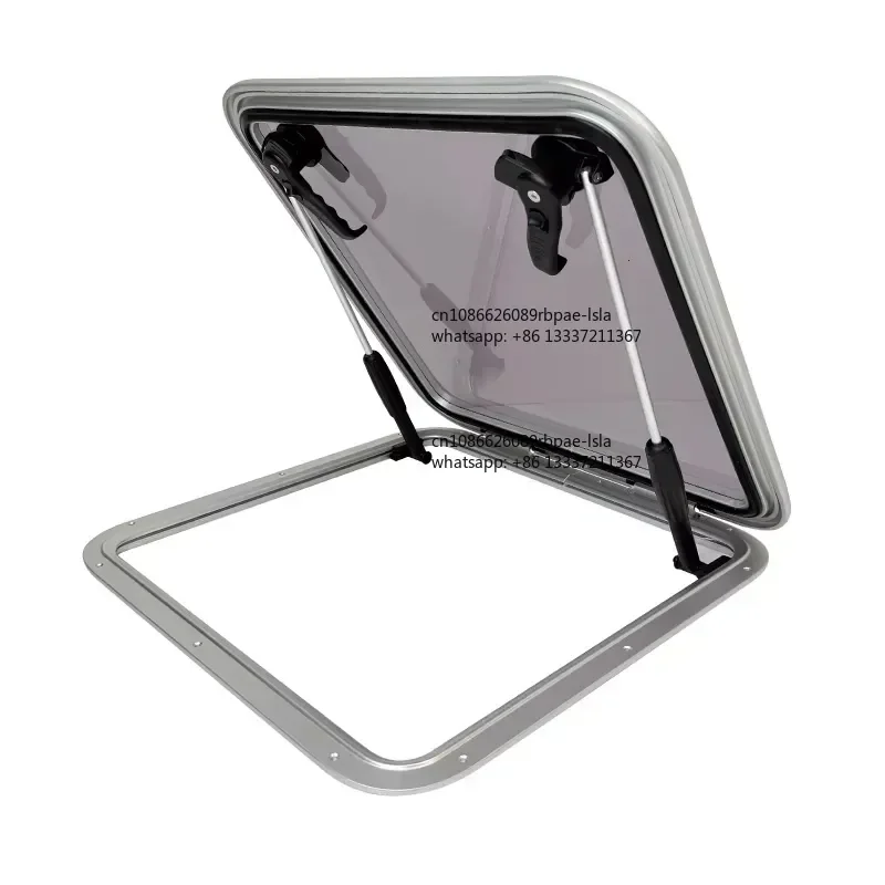

Marine Aluminium Custom Boat Hatch Run Away Marine Skylight Windows Deck Hatch Cover