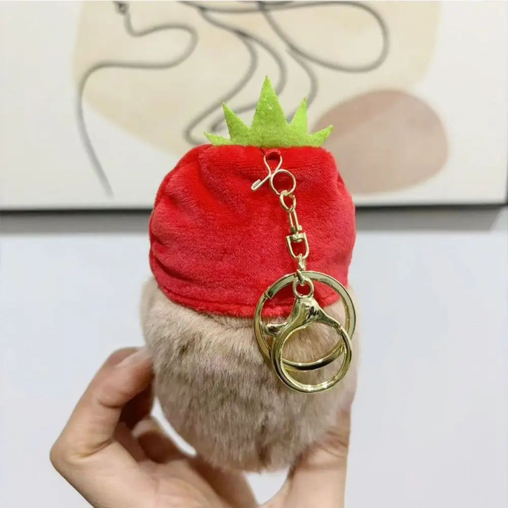 Capybara Keychain Multicolor Plush Toy Cartoon Capybara Simulation Capybara Pendant Accessories Stuffed Animals Gifts