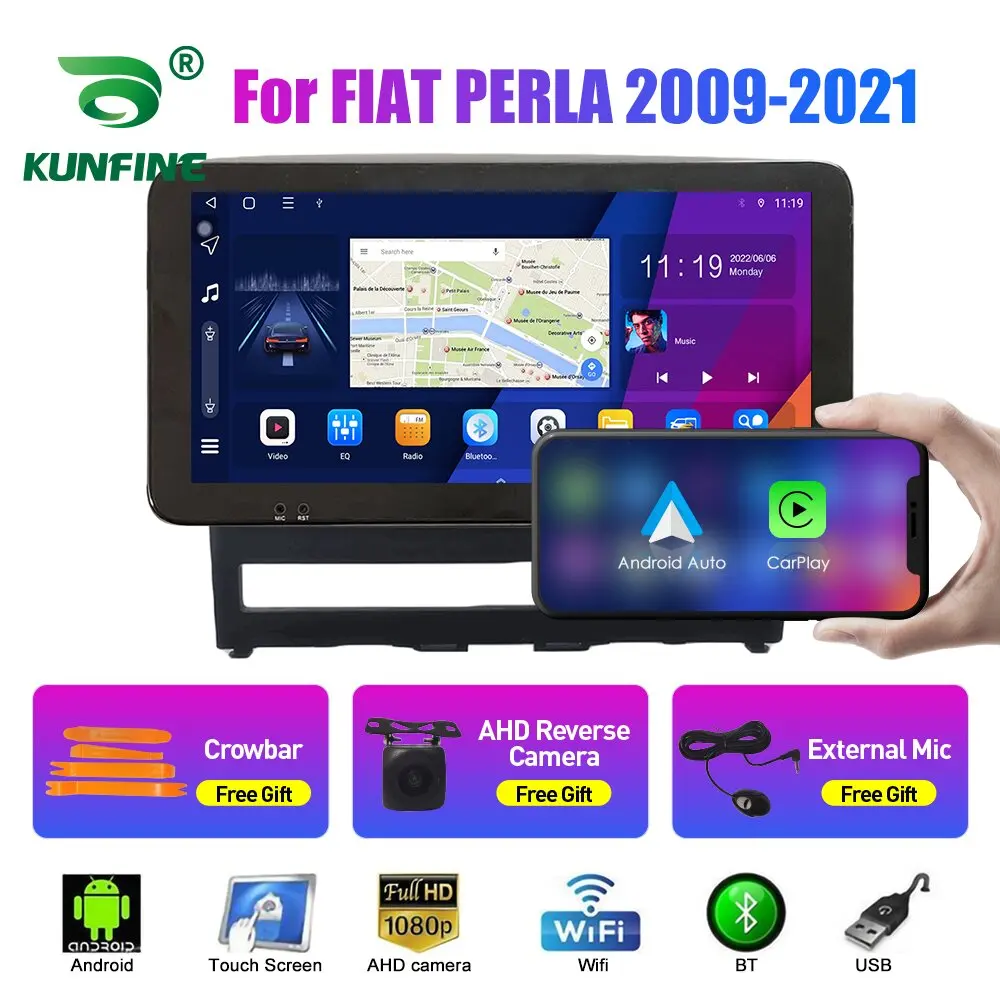 

Автомобильный радиоприемник 10,33 дюйма для FIAT PERLA 2009-2021 2Din Android Восьмиядерный автомобильный стерео DVD GPS-навигатор плеер QLED экран Carplay