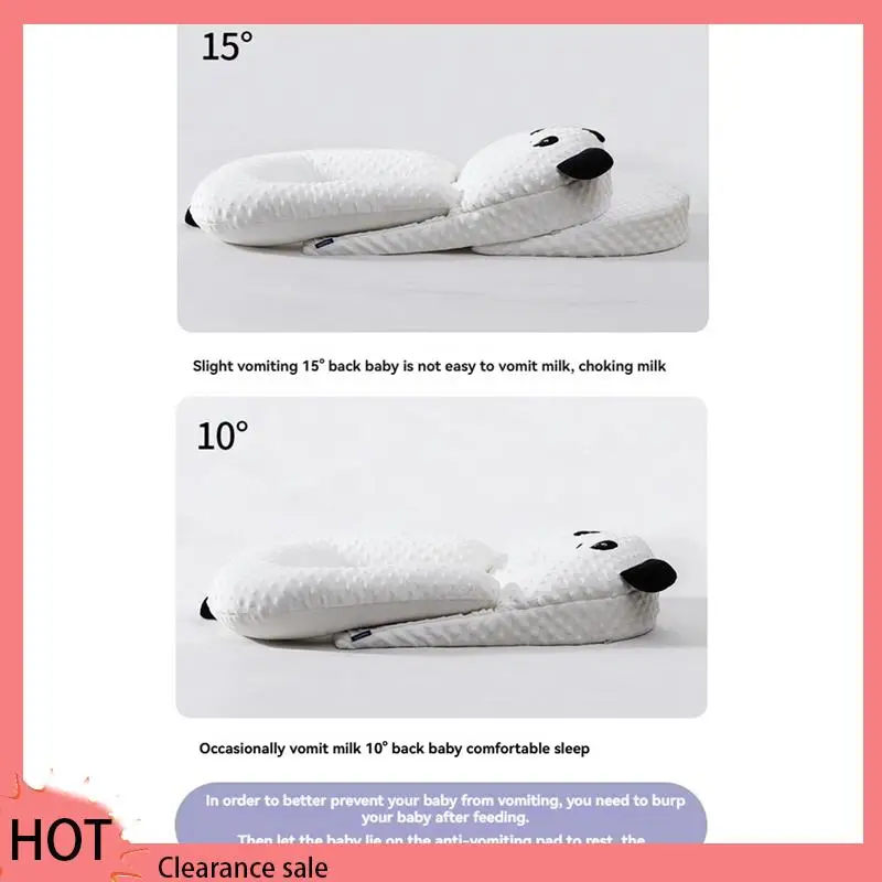 

A88Z Подушка для наклона молока для новорожденных, портативная подушка для кормления ребенка, облегчение рефлюкса для младенцев, комфортный дизайн