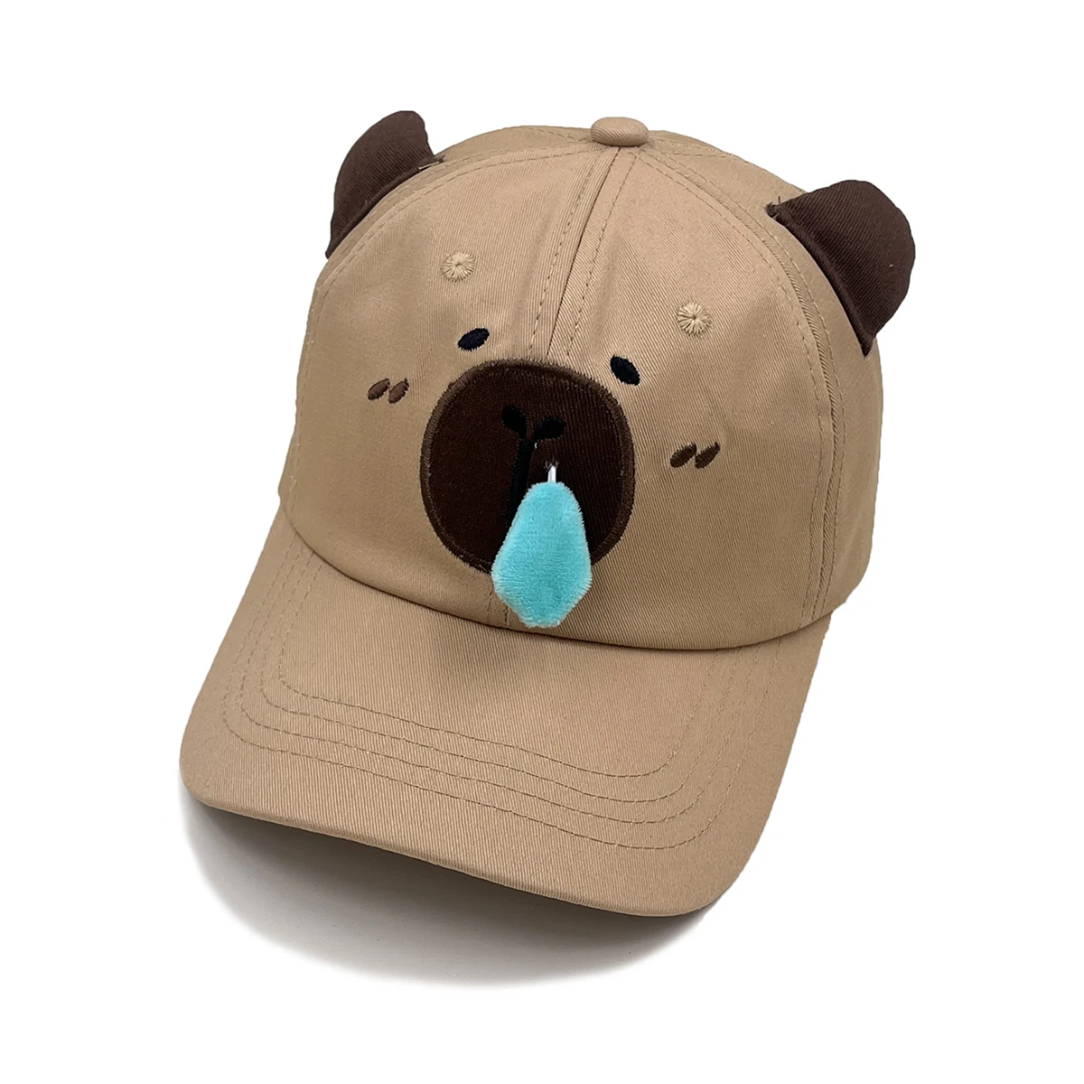 새로운 봄 여자 귀 입체 카피 바라 야구 모자 귀여운 드레스 모자 남성 야외 양산 모자 중립 조절 가능