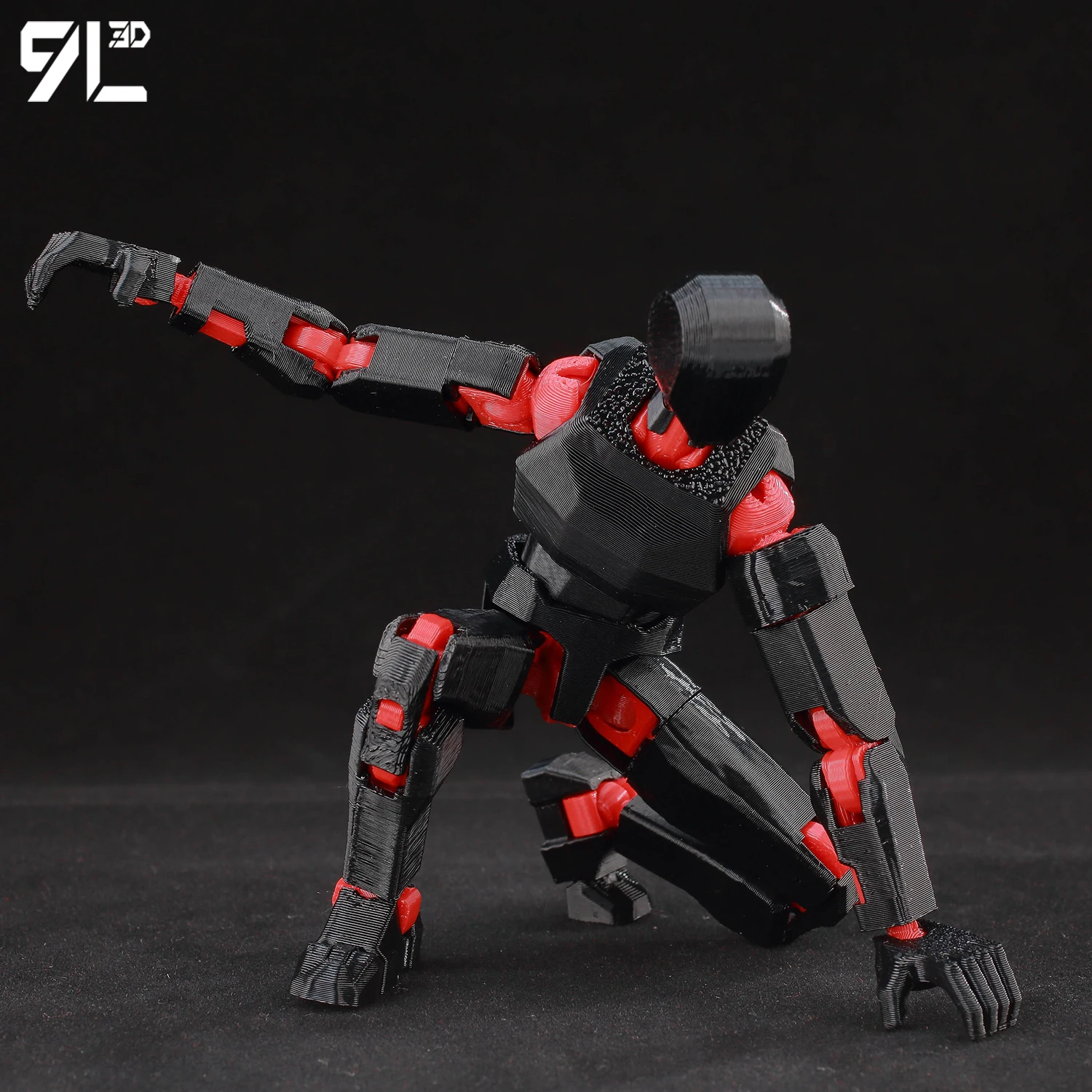 9L3D Lucky13Dummy13 figurine de dessin animé jouets corps complet décoration de bureau mobile soulagement du stress assemblage amusant cadeaux d'anniversaire Premium