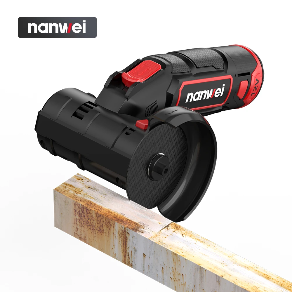 NANWEI Type-c charging interface mini 12V lithium-ion angle grinder small portable