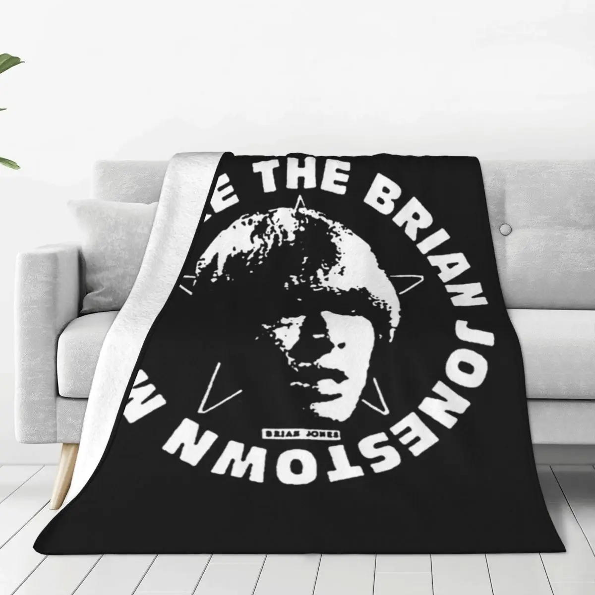 Brian Jonestown Massacre Blankets Soft Warm Flannel Throw Blanket Bedspread for Bed Living room Picnic Travel Home Couch