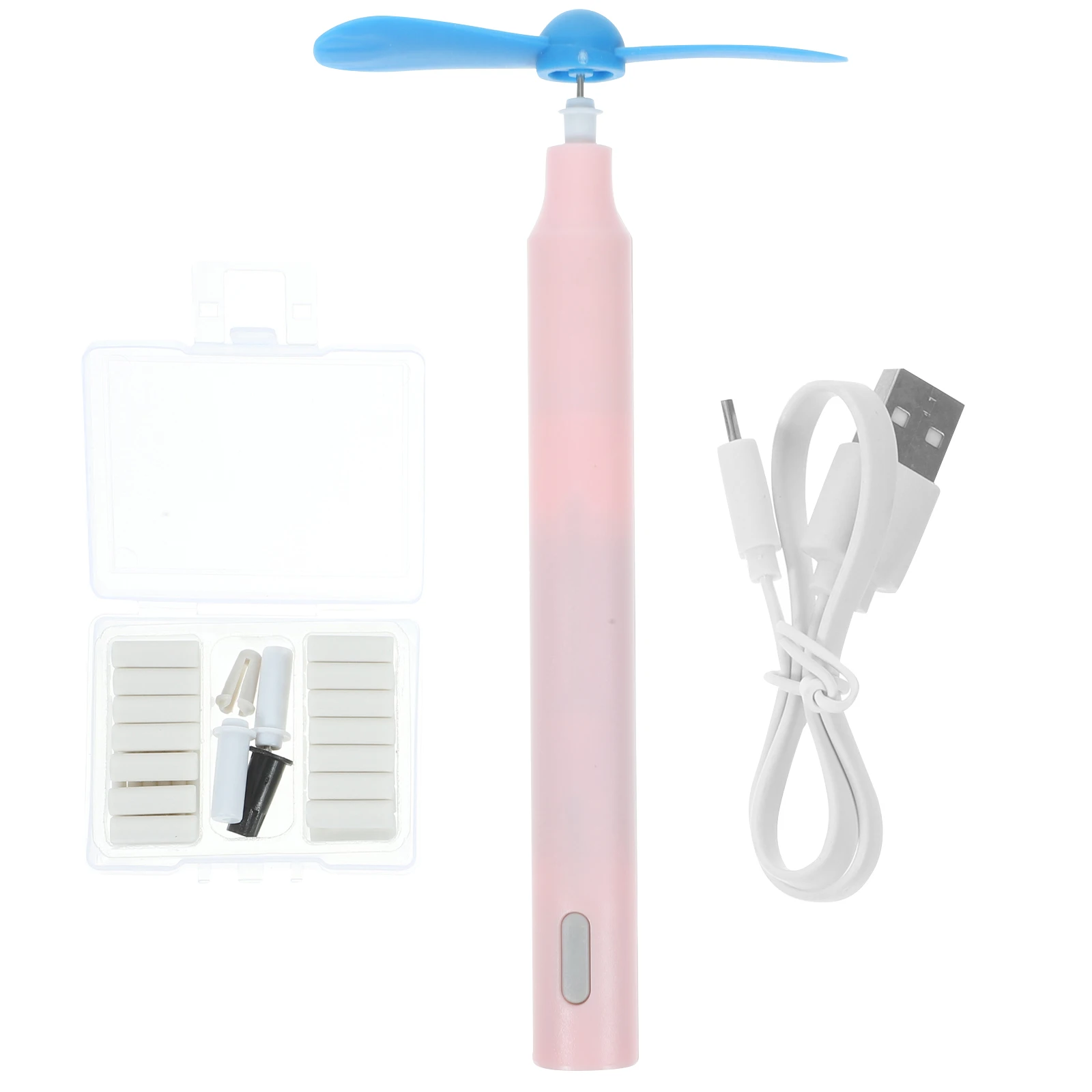 1 Set Electric Eraser Kit Portable Pencil Erasing Tool For Sketch Art Painting Study School Accessories Fan Head Quiet Operation