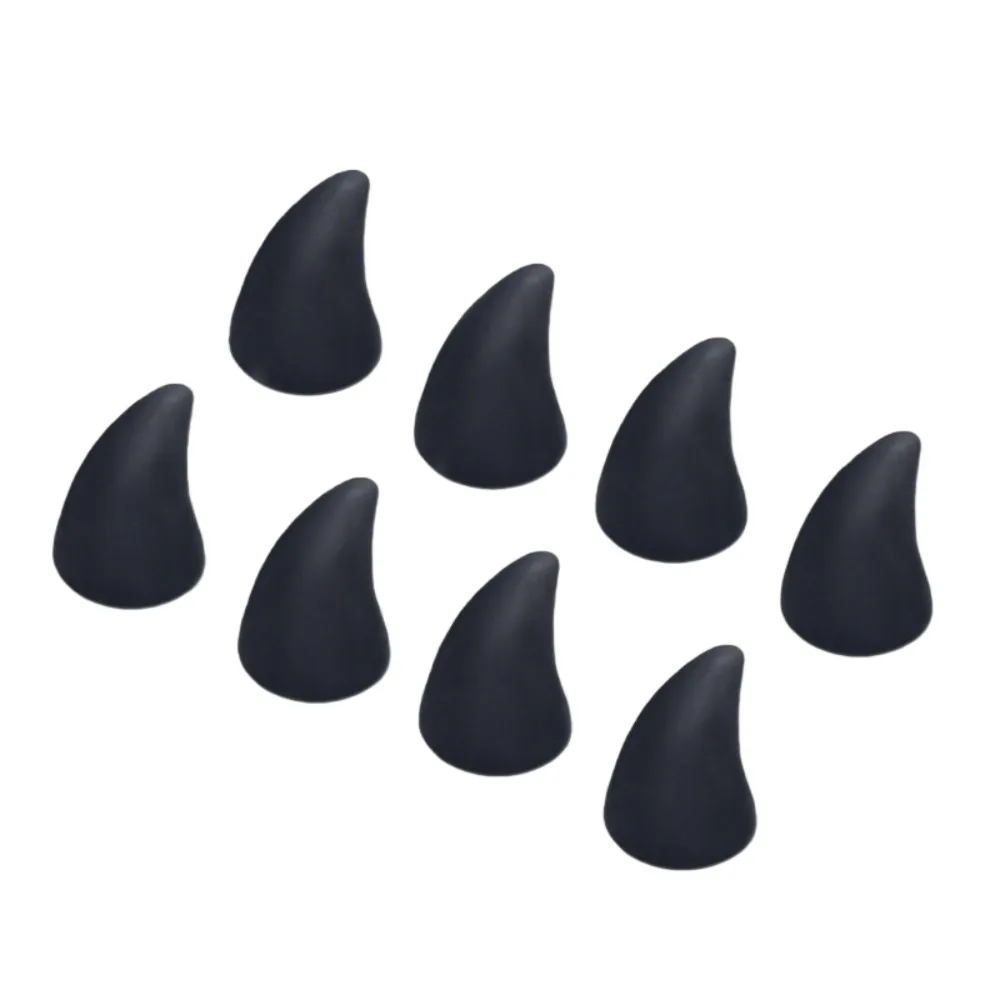 8pcs Multicolor Animal Fursuit Claws Accessories Epoxy Handmade Furry Claws Nails Pointed/Obtuse Cos Porps