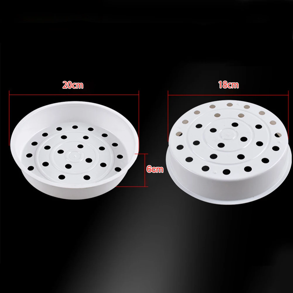 

For Rice Cooker Steamer Basket Steaming Grid Eggs For Steaming Veggies Seafood 5L High Temperature Resistant Plastics