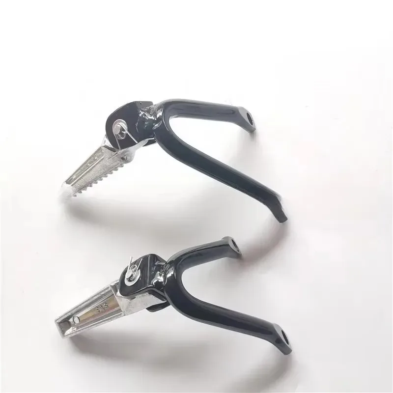 

Glb 2 Pcs Motorcycle Rear Non-Slip Footrest Pedals Anti-Skid Universal Fit Aluminum Alloy