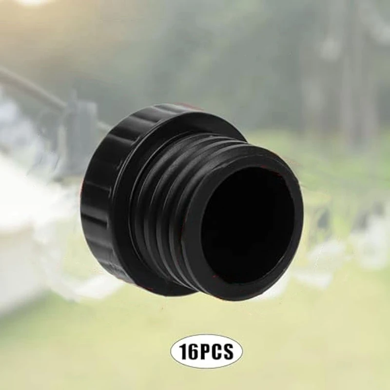 Tapones de seguridad para enchufe de luz de A74E-16Pcs, tapas de extremo de cubierta de enchufe de bombilla E26, tapas protectoras para enchufe de luz para luces de cadena