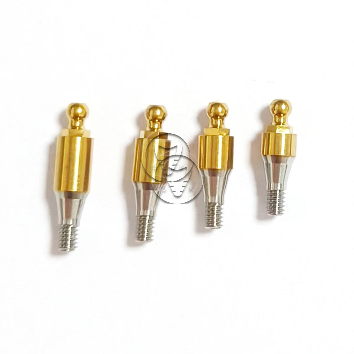 Osstem Hiossen compatible Straight Titanium Ball abutment