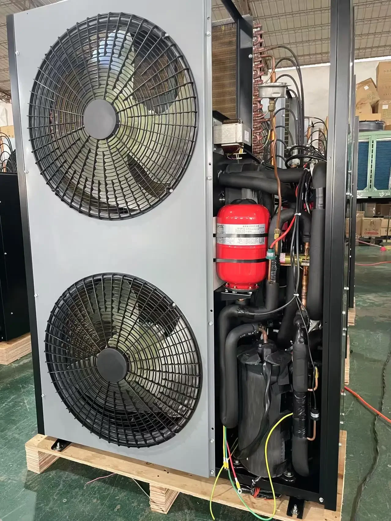 BEST SELL Bobiller High Temperature Air Source Heat Pump R32 DC Inverter Heat Pump 20KW Electric Water Heater for Household Heat
