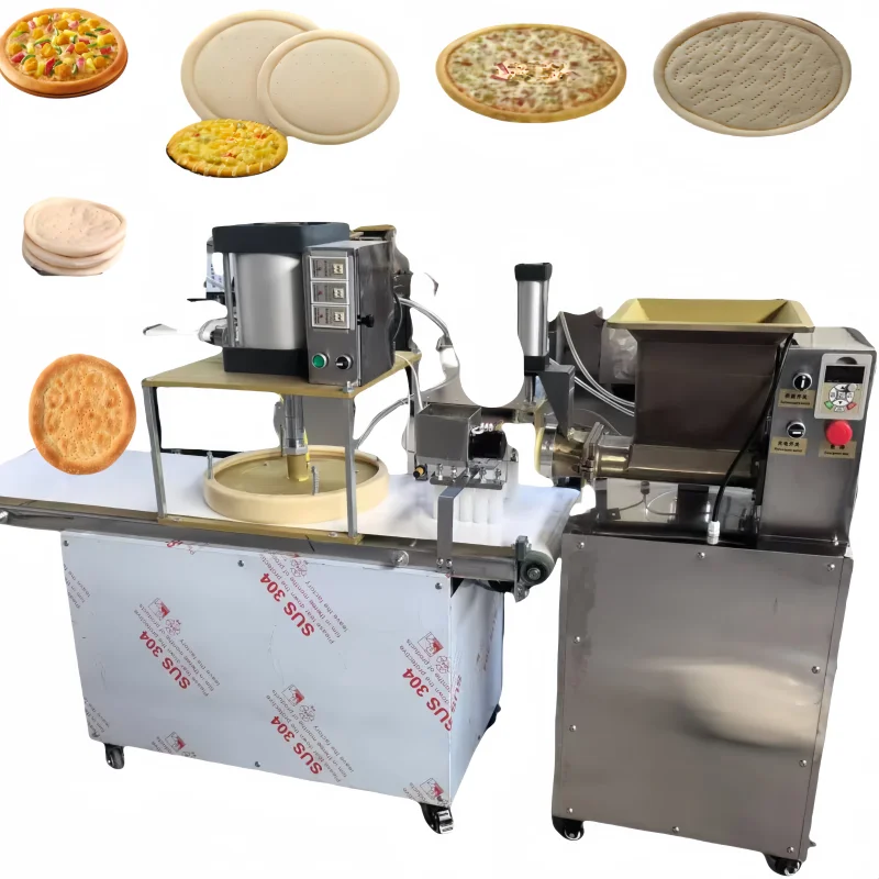 رائجة البيع آلة ضغط عجين البيتزا البيتزا كعكة صانع الخبز المسطح السابقة البيتزا قاعدة القشرة ماكينة 10-40 سنتيمتر